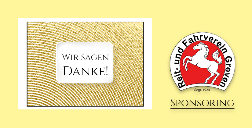 Danke an unsere Sponsoren!